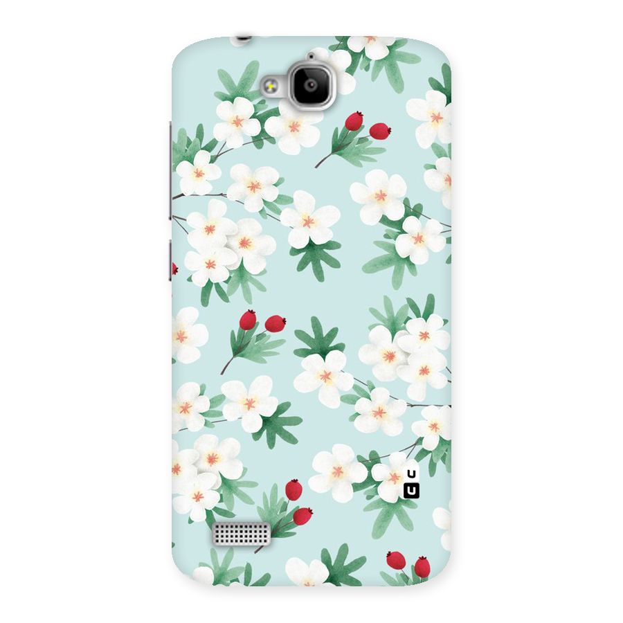 Flowers Pastel Back Case for Honor Holly