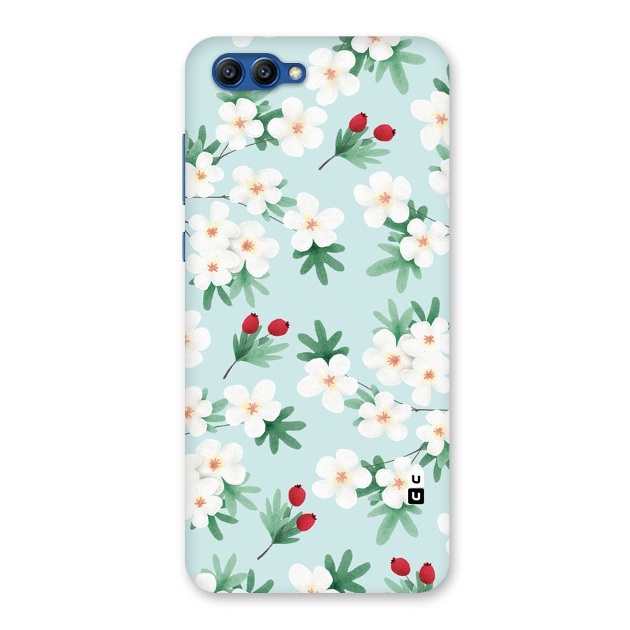 Flowers Pastel Back Case for Honor View 10