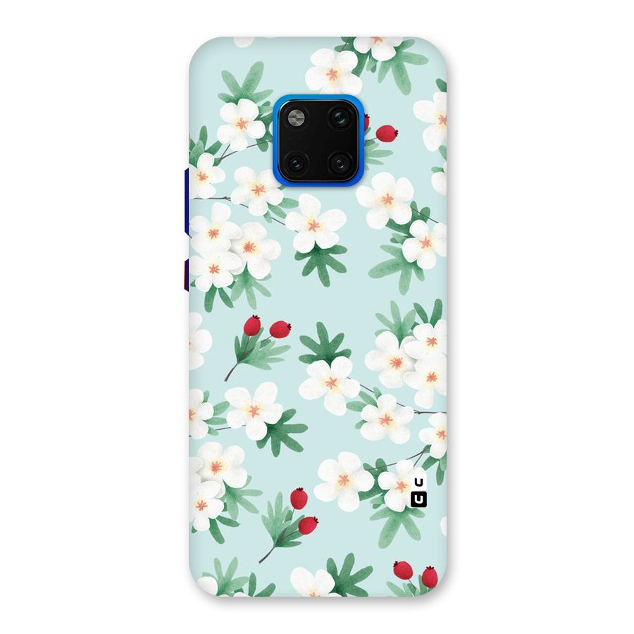 Flowers Pastel Back Case for Huawei Mate 20 Pro