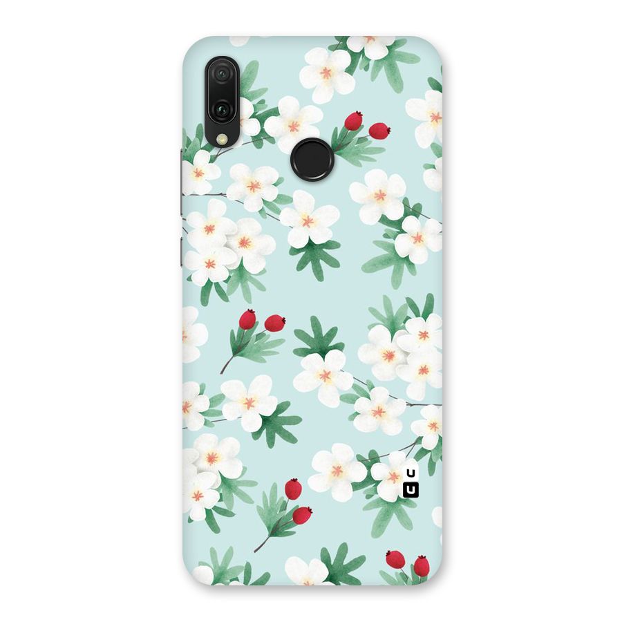 Flowers Pastel Back Case for Huawei Y9 (2019)