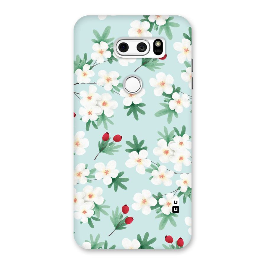 Flowers Pastel Back Case for LG V30
