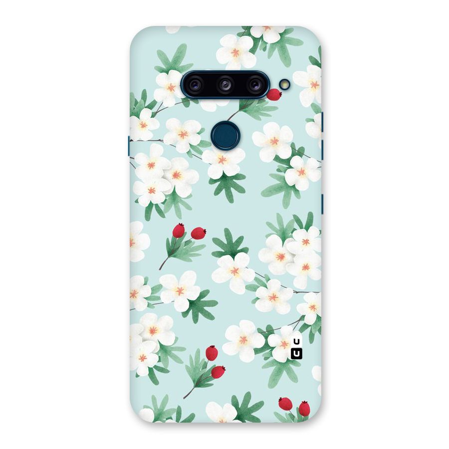 Flowers Pastel Back Case for LG  V40 ThinQ
