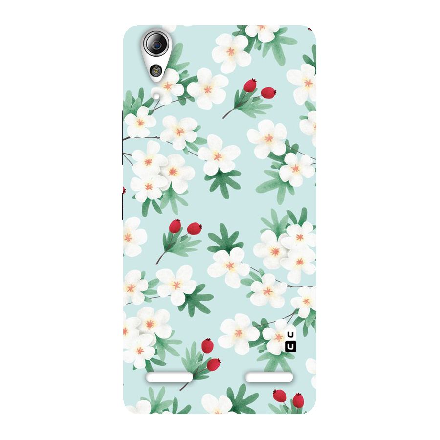 Flowers Pastel Back Case for Lenovo A6000 Plus