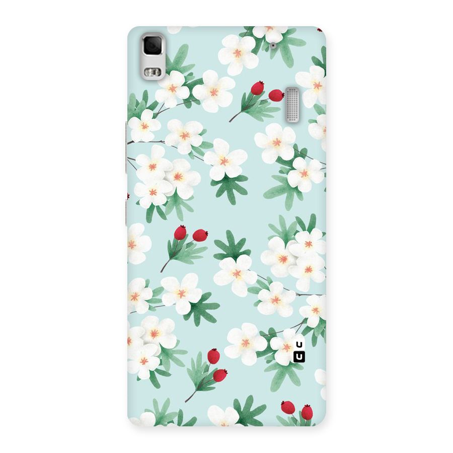 Flowers Pastel Back Case for Lenovo A7000
