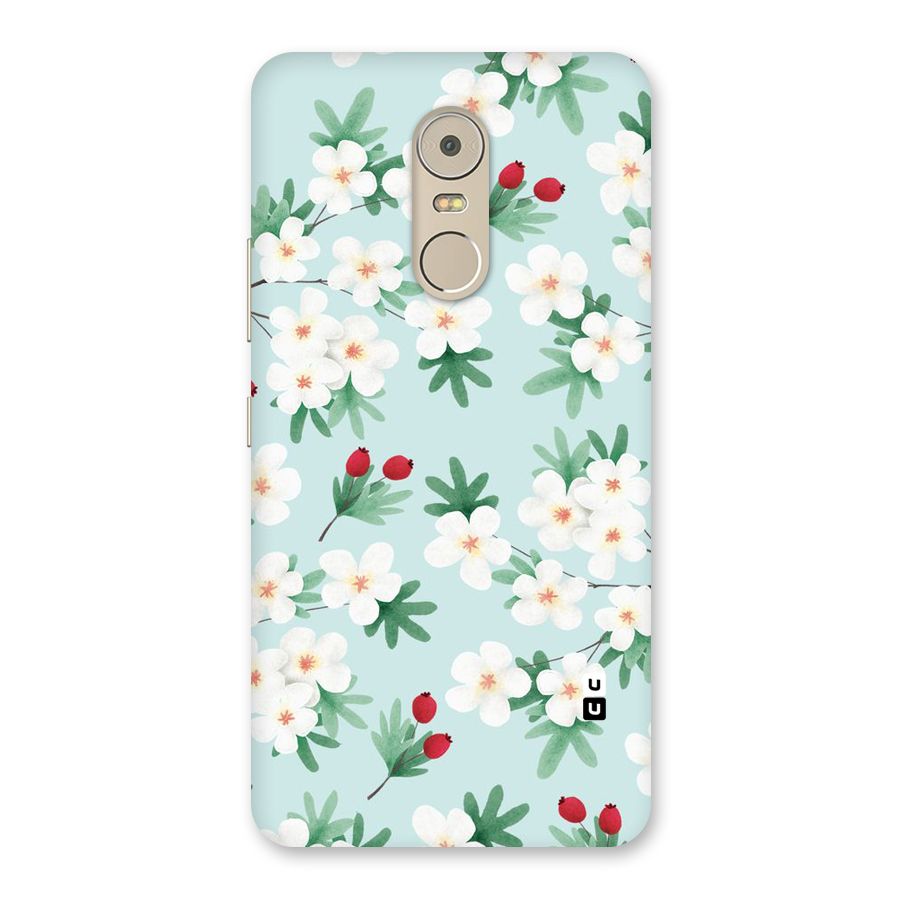 Flowers Pastel Back Case for Lenovo K6 Note
