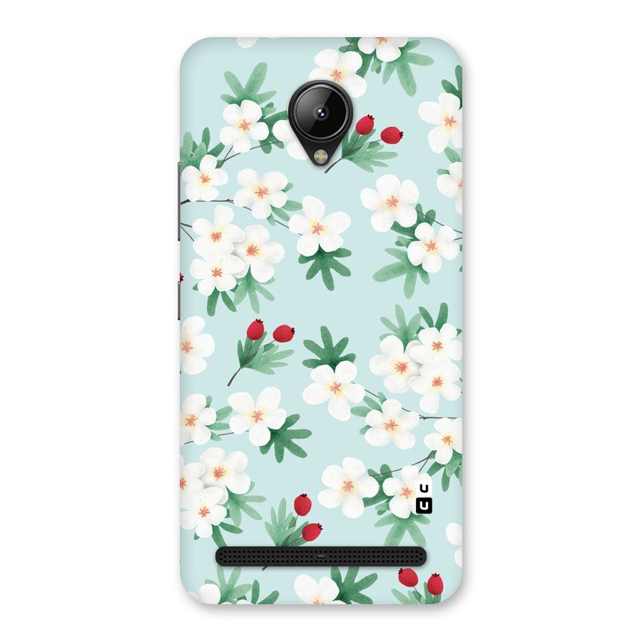 Flowers Pastel Back Case for Lenovo C2