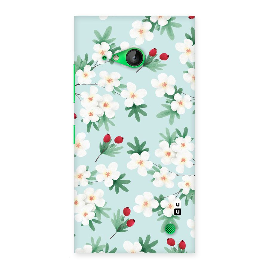 Flowers Pastel Back Case for Lumia 730