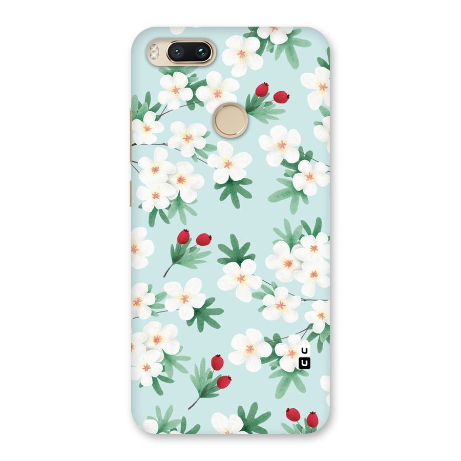 Flowers Pastel Back Case for Mi A1