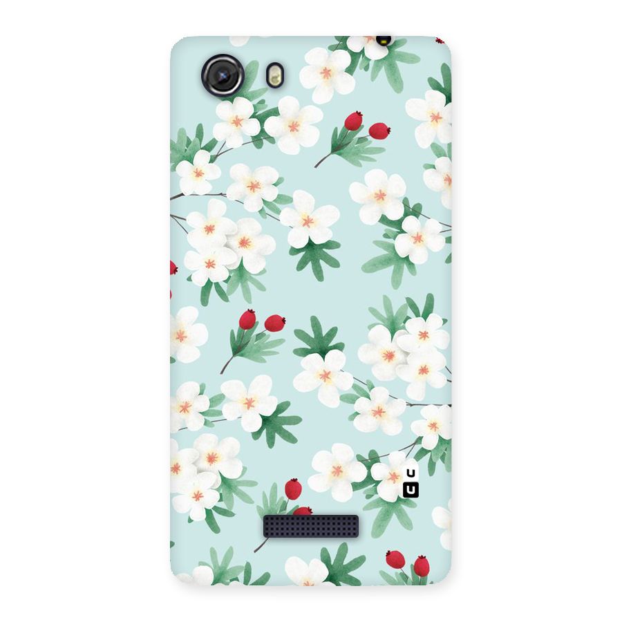 Flowers Pastel Back Case for Micromax Unite 3