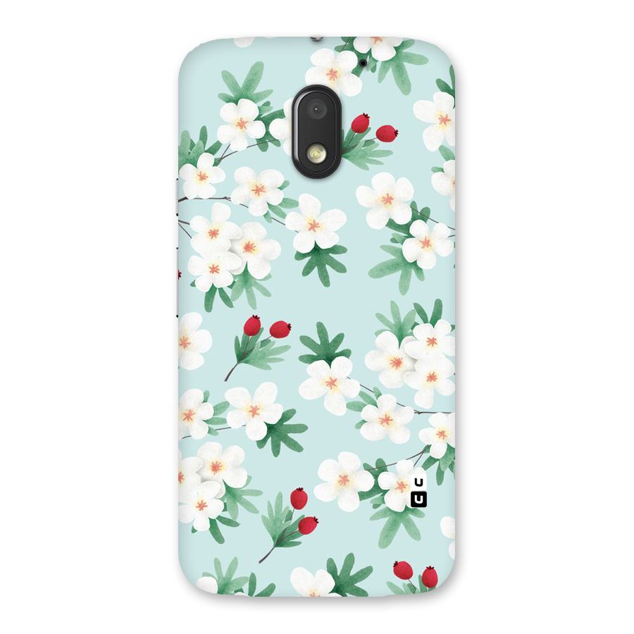 Flowers Pastel Back Case for Moto E3 Power
