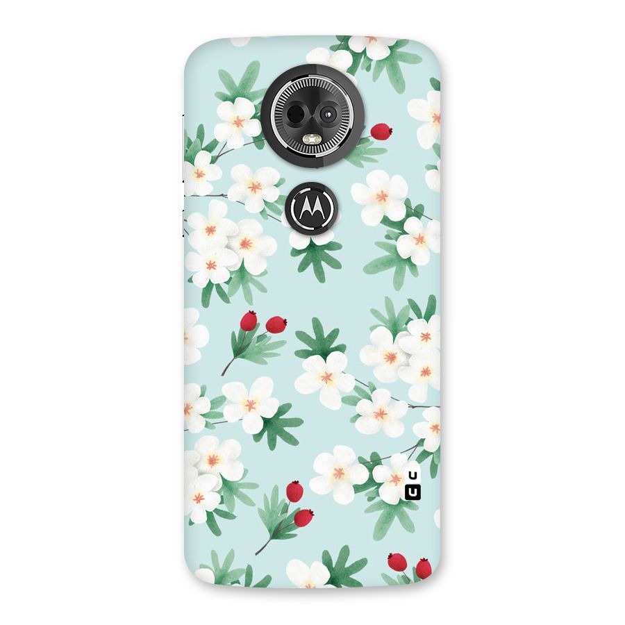 Flowers Pastel Back Case for Moto E5 Plus
