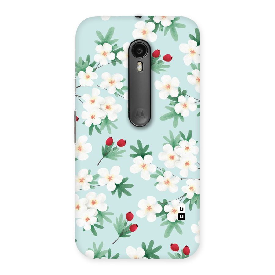 Flowers Pastel Back Case for Moto G3