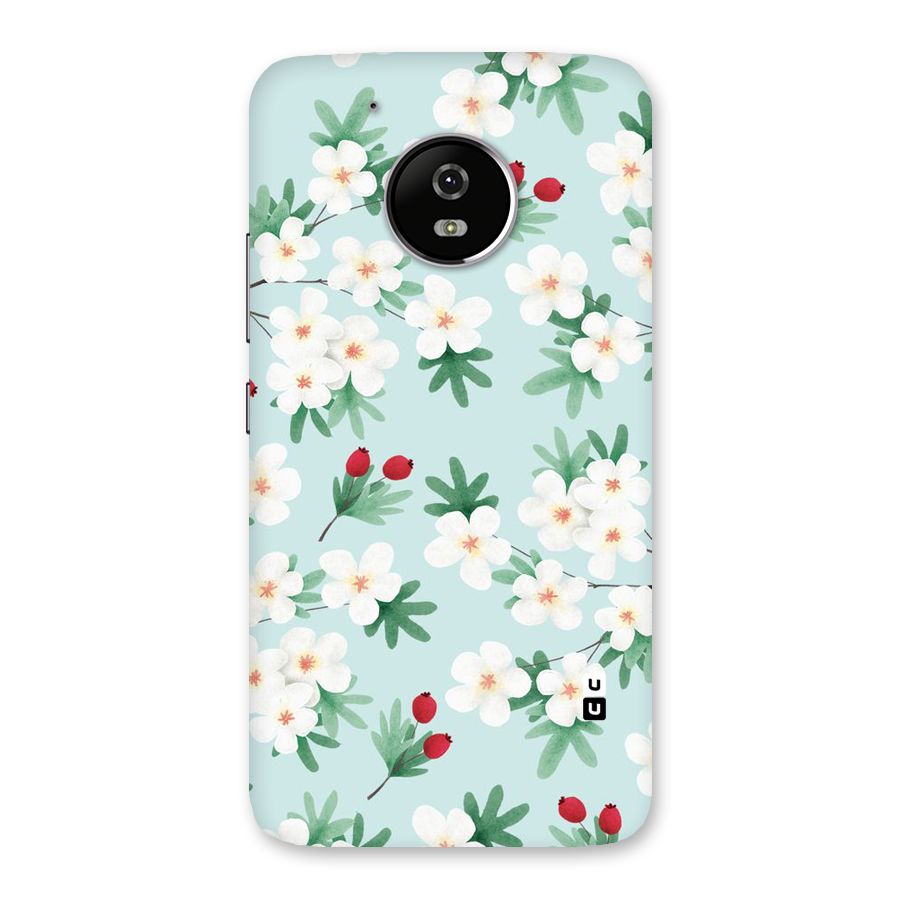 Flowers Pastel Back Case for Moto G5