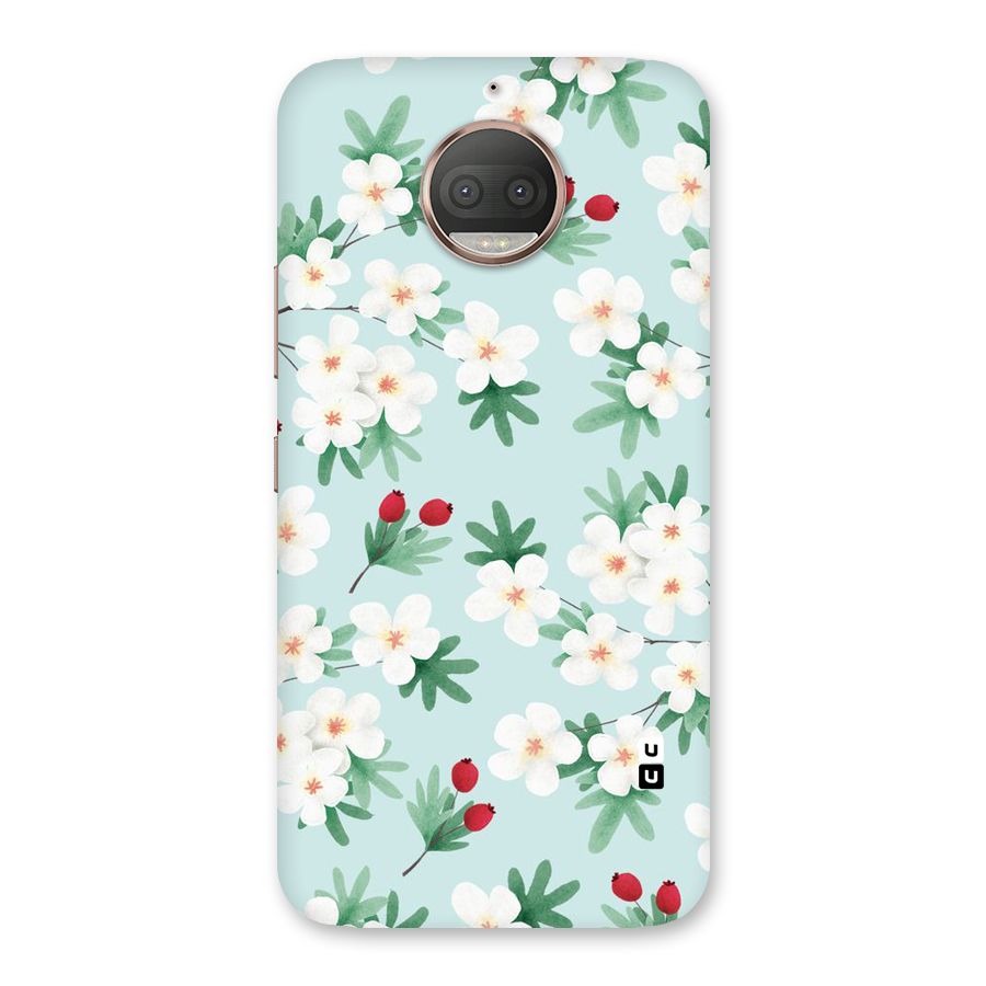 Flowers Pastel Back Case for Moto G5s Plus