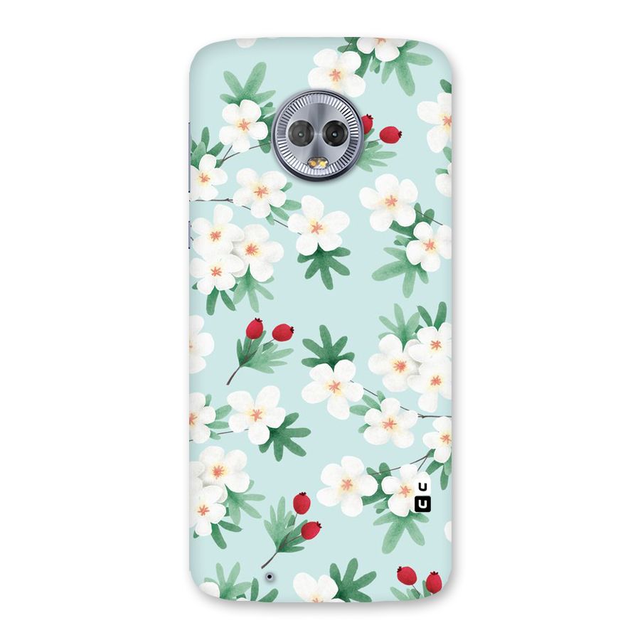 Flowers Pastel Back Case for Moto G6