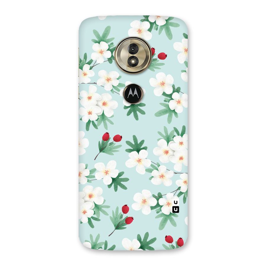 Flowers Pastel Back Case for Moto G6 Play