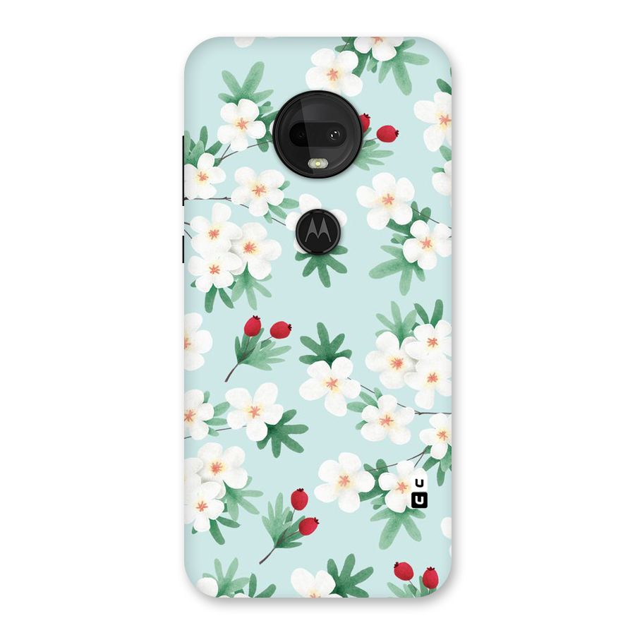 Flowers Pastel Back Case for Moto G7