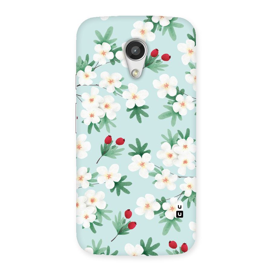 Flowers Pastel Back Case for Moto G 2nd Gen