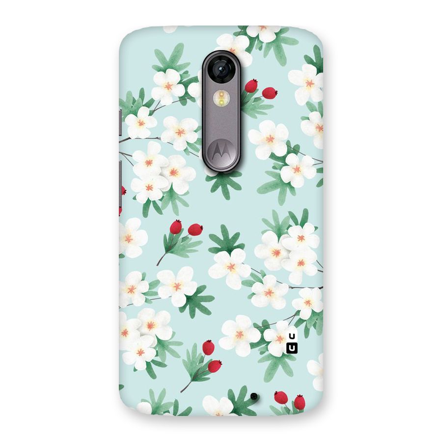 Flowers Pastel Back Case for Moto X Force