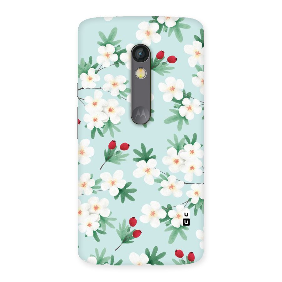 Flowers Pastel Back Case for Moto X Play
