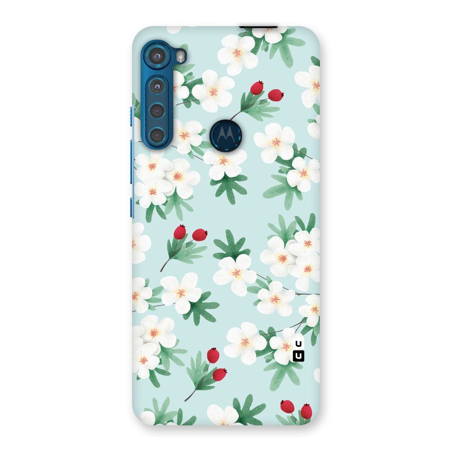 Flowers Pastel Back Case for Motorola One Fusion Plus