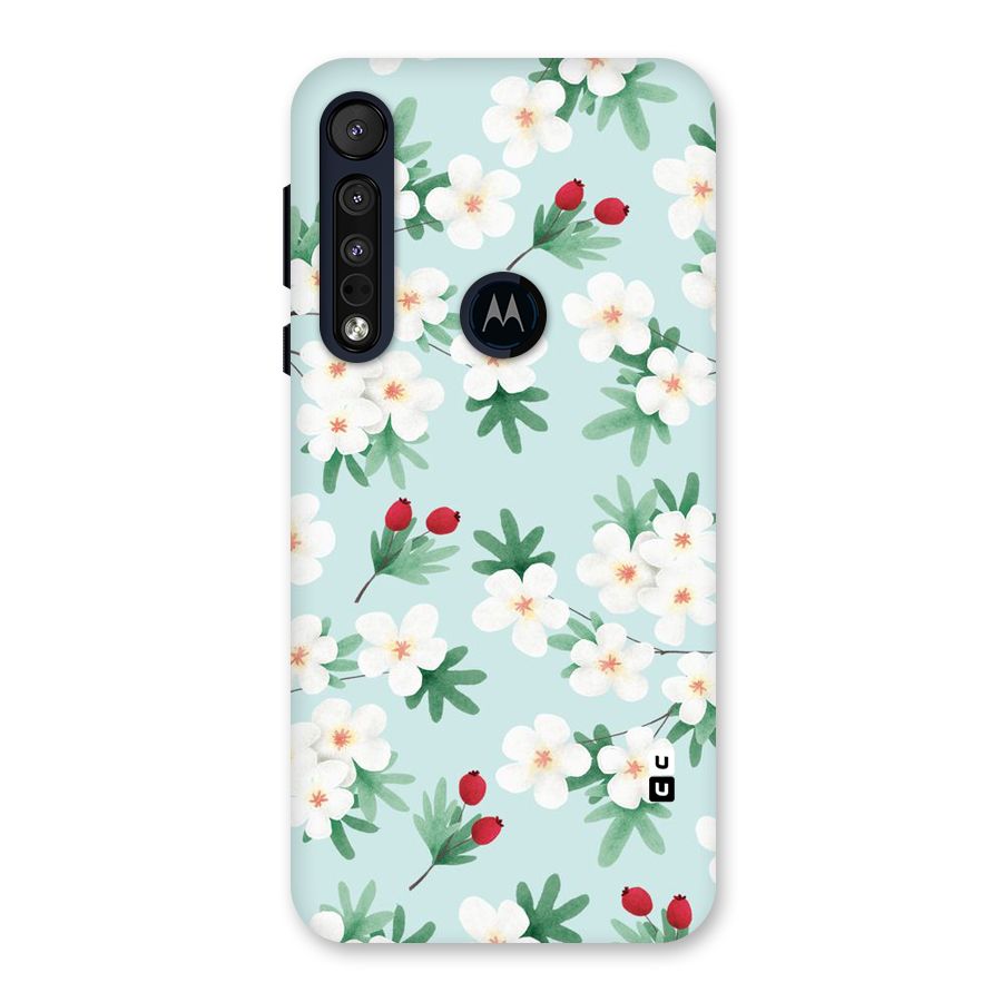 Flowers Pastel Back Case for Motorola One Macro