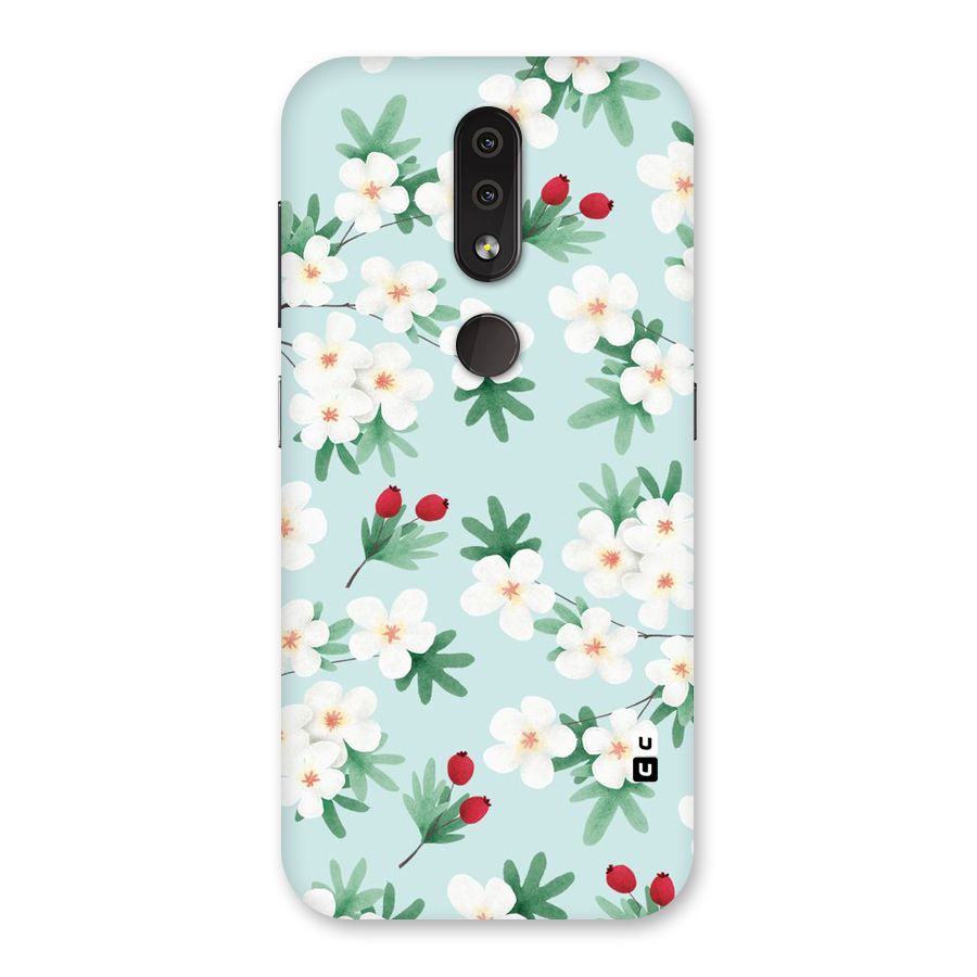 Flowers Pastel Back Case for Nokia 4.2