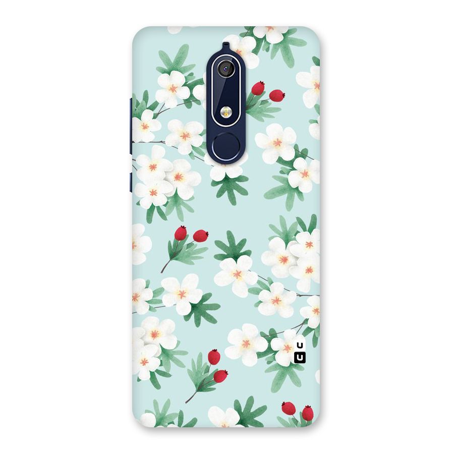 Flowers Pastel Back Case for Nokia 5.1