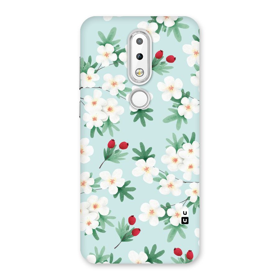 Flowers Pastel Back Case for Nokia 6.1 Plus