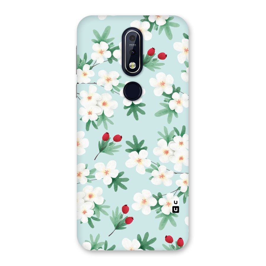 Flowers Pastel Back Case for Nokia 7.1