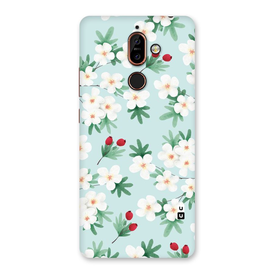 Flowers Pastel Back Case for Nokia 7 Plus