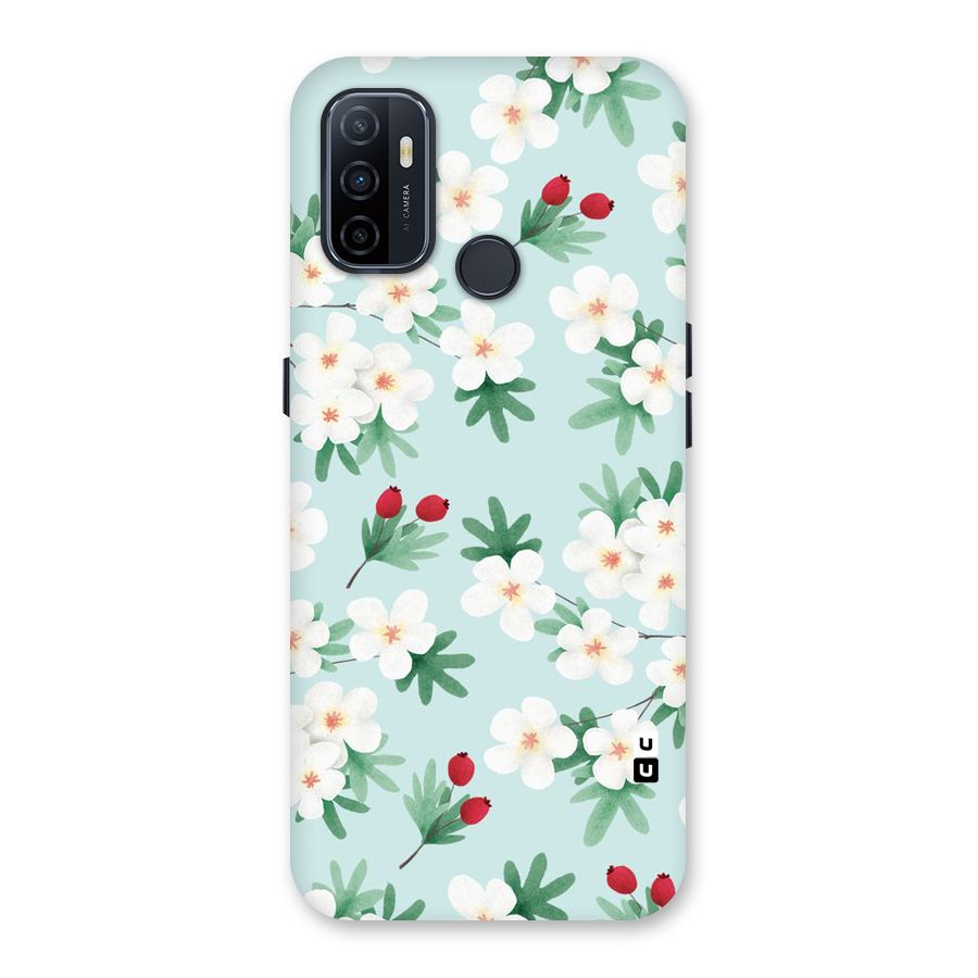 Flowers Pastel Back Case for Oppo A32