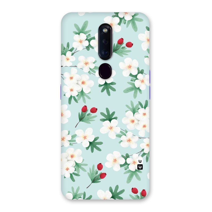 Flowers Pastel Back Case for Oppo F11 Pro