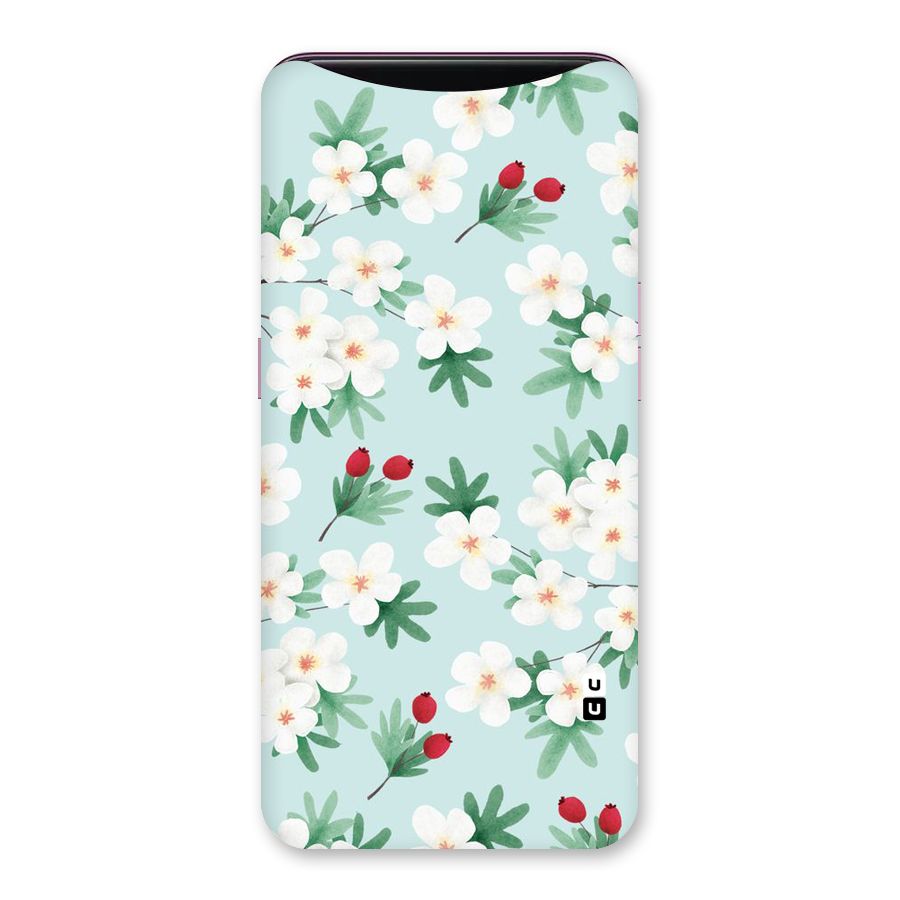Flowers Pastel Back Case for Oppo Find X