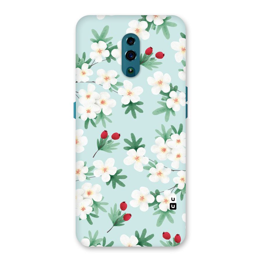 Flowers Pastel Back Case for Oppo Reno