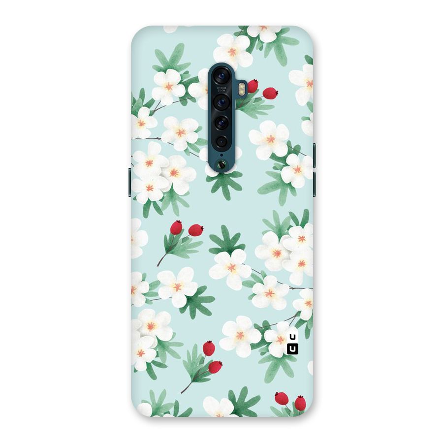 Flowers Pastel Back Case for Oppo Reno2