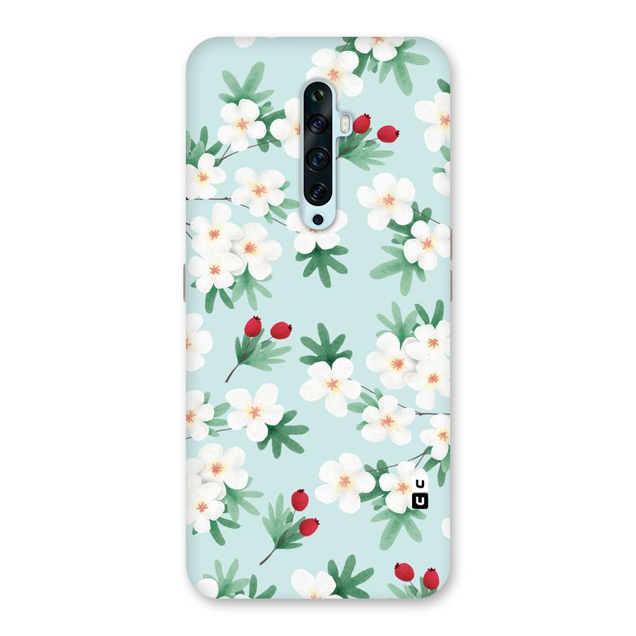 Flowers Pastel Back Case for Oppo Reno2 F