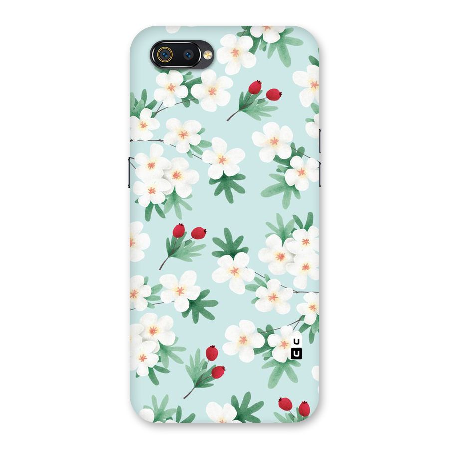 Flowers Pastel Back Case for Realme C2