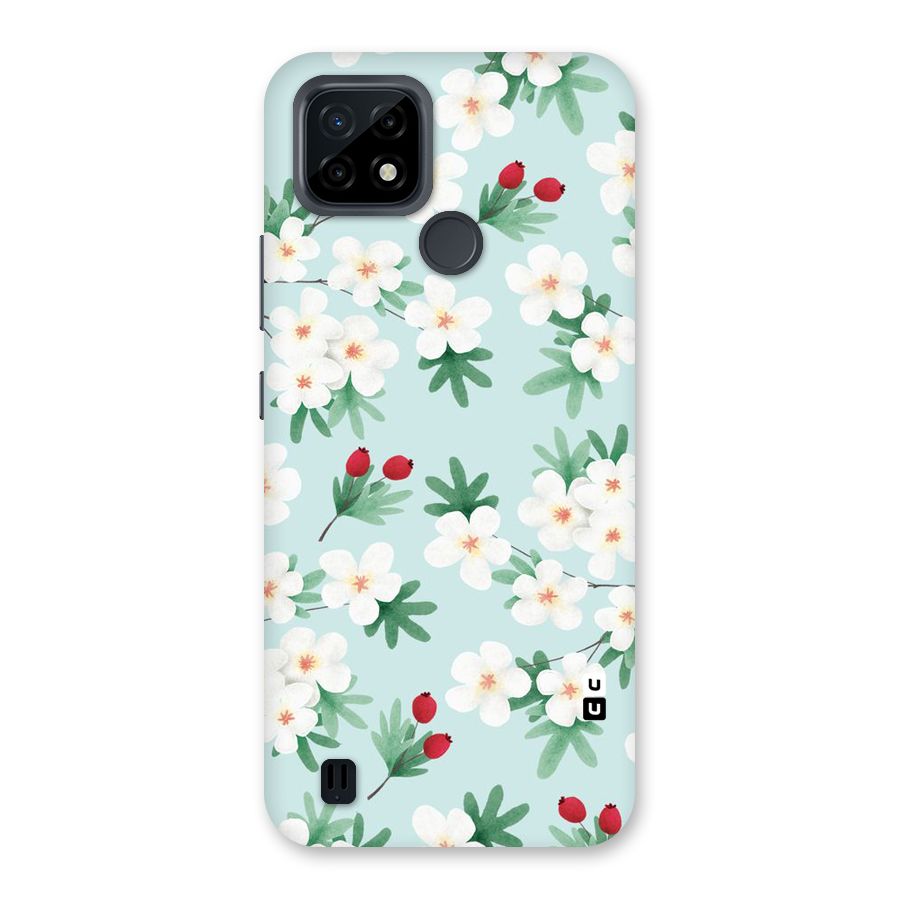 Flowers Pastel Back Case for Realme C21