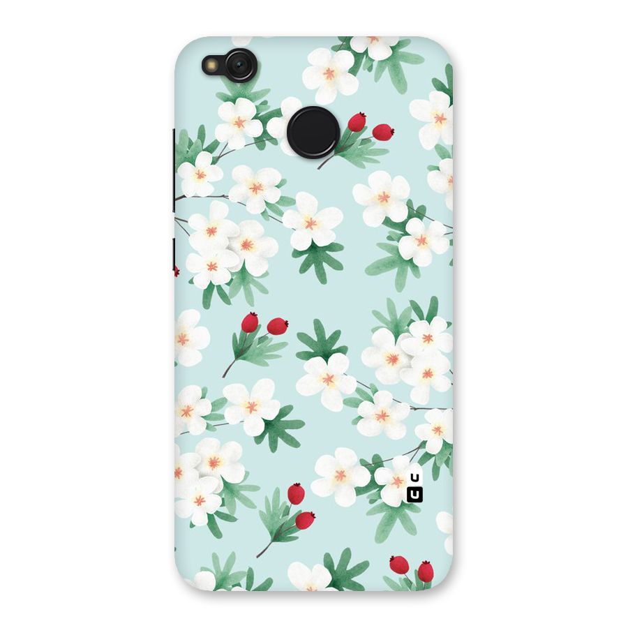 Flowers Pastel Back Case for Redmi 4