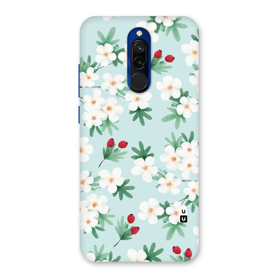 Flowers Pastel Back Case for Redmi 8