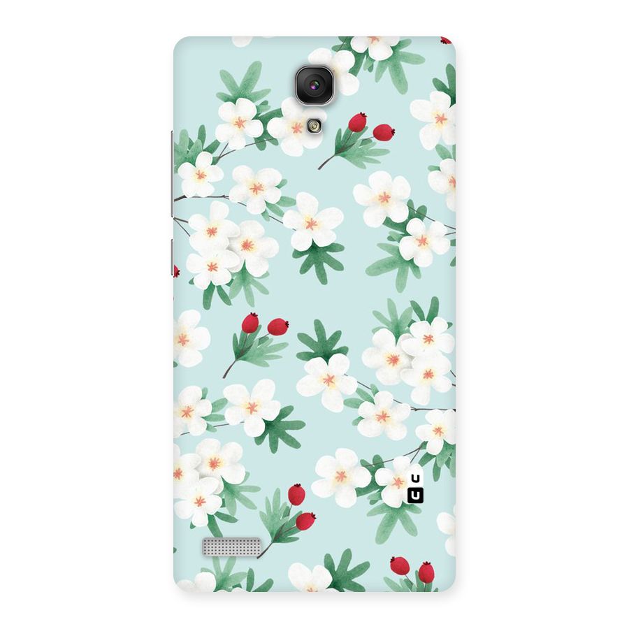 Flowers Pastel Back Case for Redmi Note