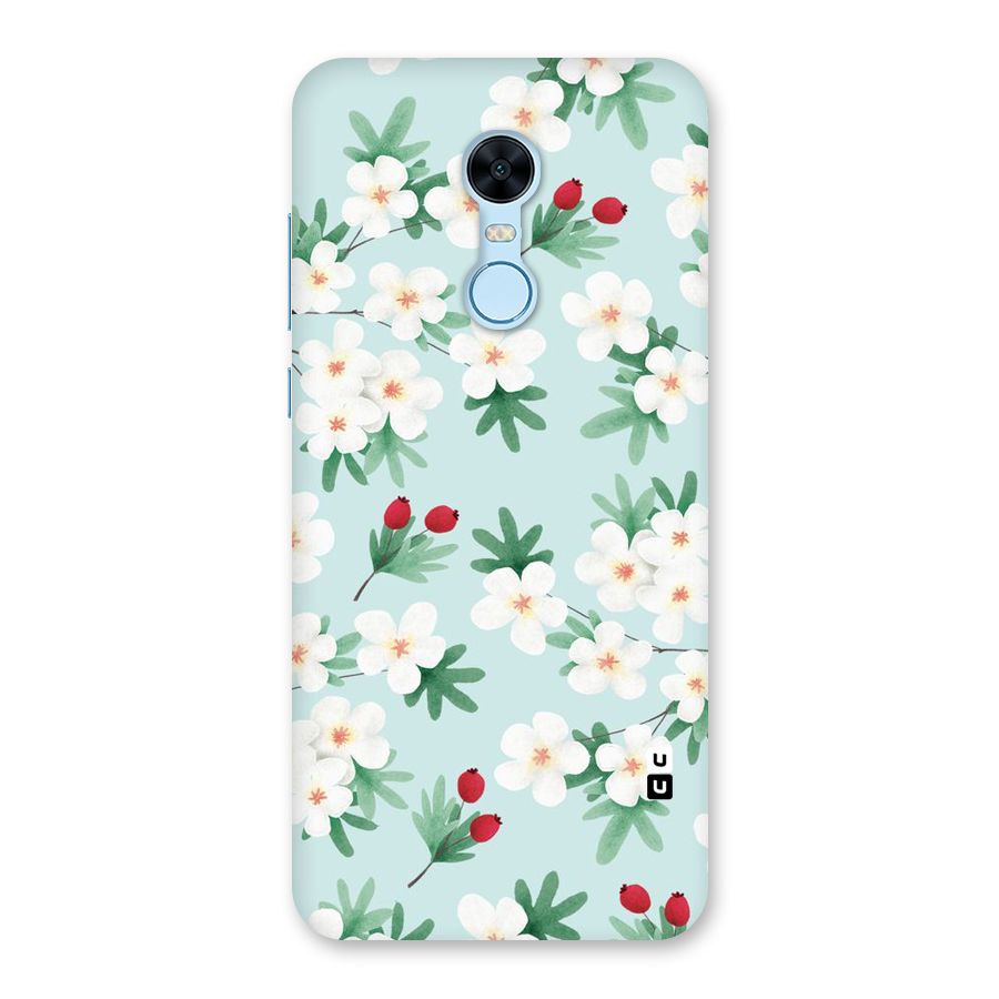 Flowers Pastel Back Case for Redmi Note 5