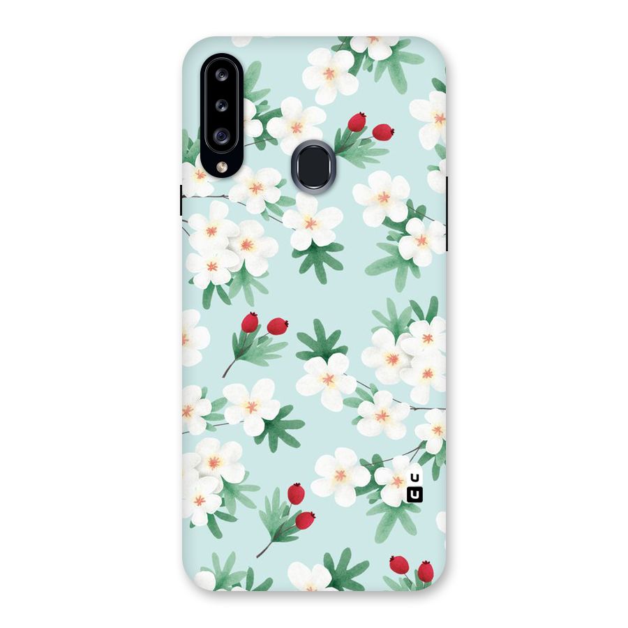 Flowers Pastel Back Case for Samsung Galaxy A20s