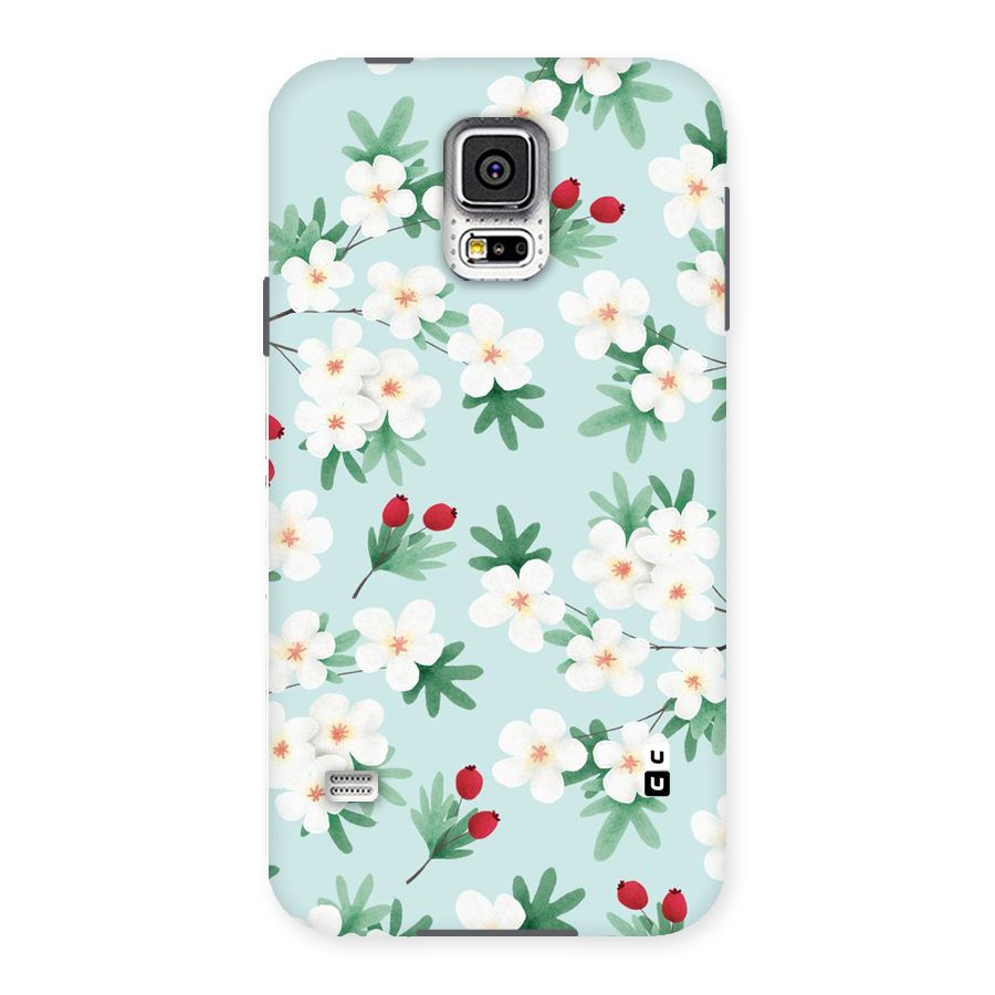 Flowers Pastel Back Case for Samsung Galaxy S5