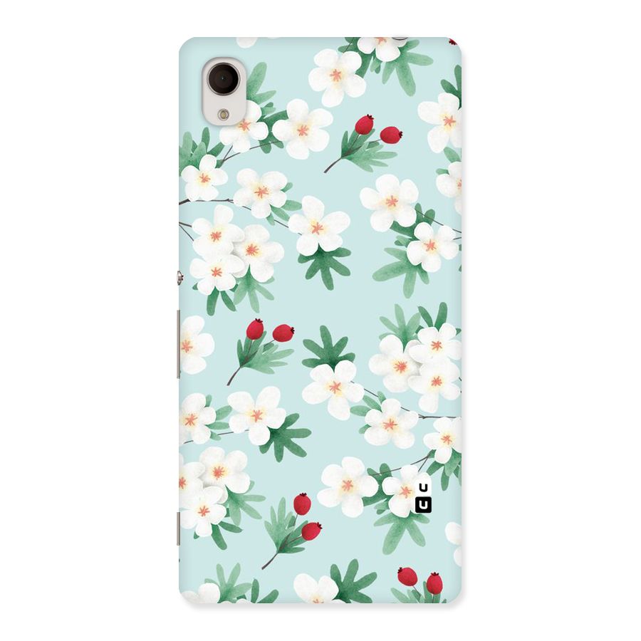 Flowers Pastel Back Case for Sony Xperia M4