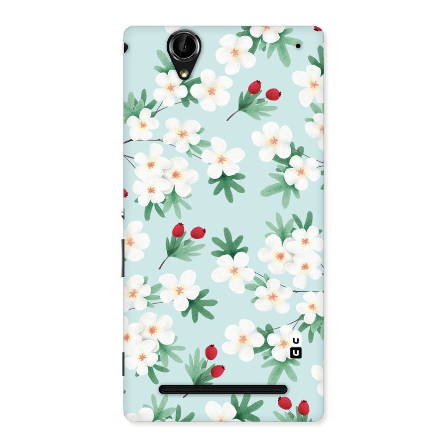 Flowers Pastel Back Case for Sony Xperia T2