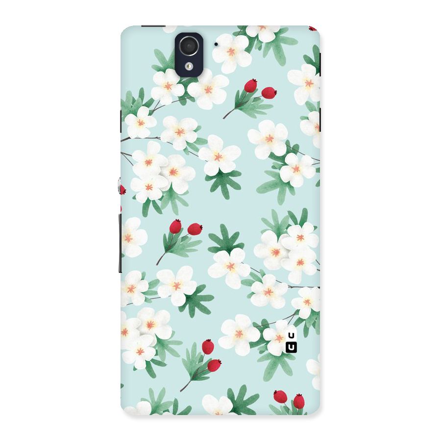 Flowers Pastel Back Case for Sony Xperia Z