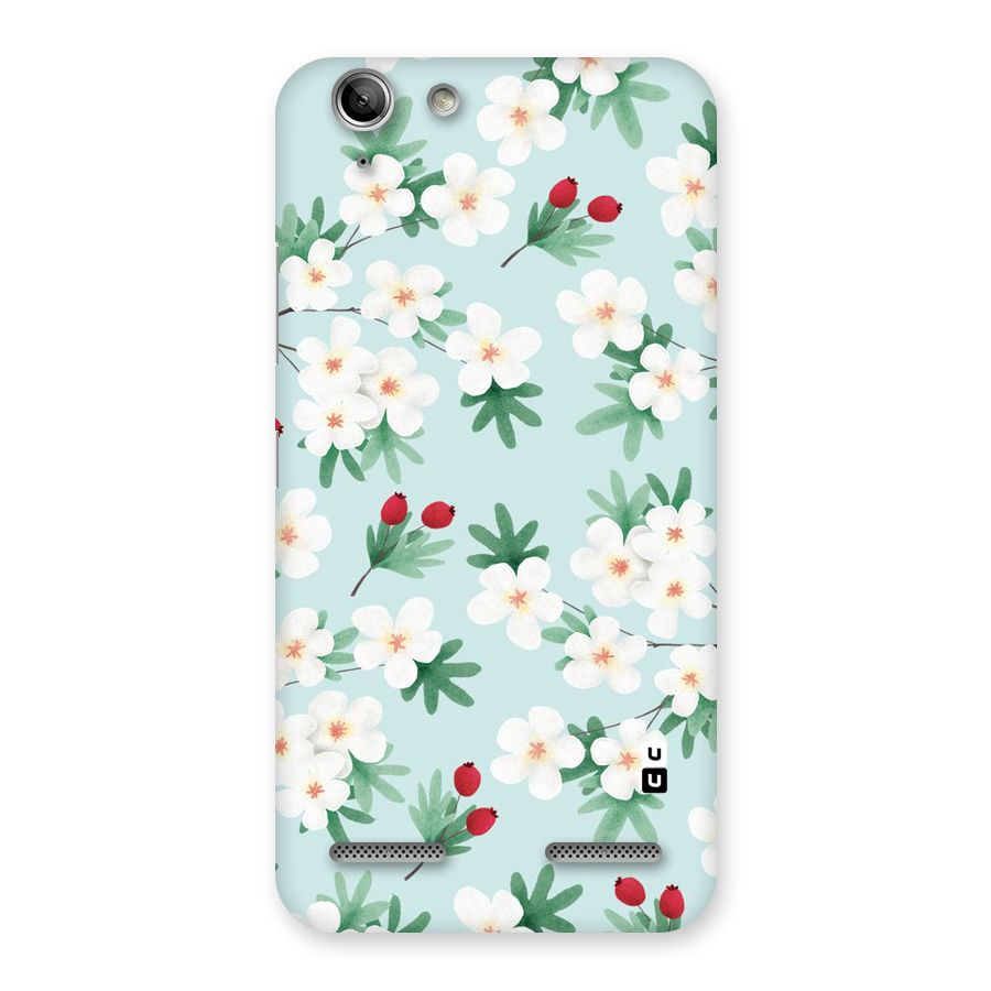 Flowers Pastel Back Case for Vibe K5