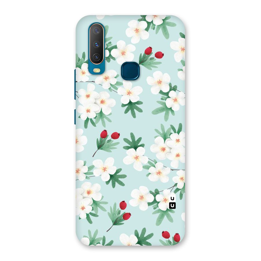Flowers Pastel Back Case for Vivo U10